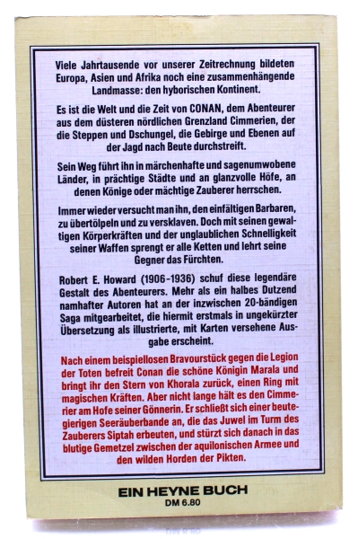 Conan der Barbar Roman Band 14: Conan der Schwertkämpfer von Heyne